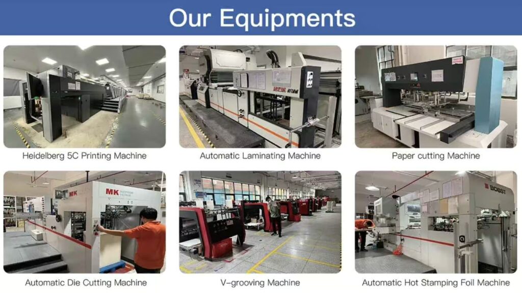 equipments of custom boxes